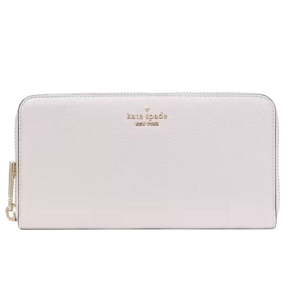KATE SPADE NEW YORK Lena Large Pebbled Leather Continental Wallet